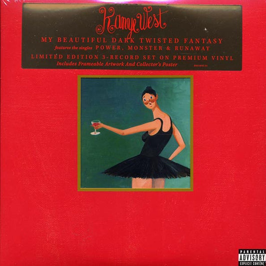 Kanye West - My Beautiful Dark Twisted Fantasy (ltd. ed.) (3xLP)