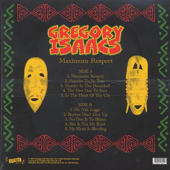 Gregory Isaacs - Maximum Respect