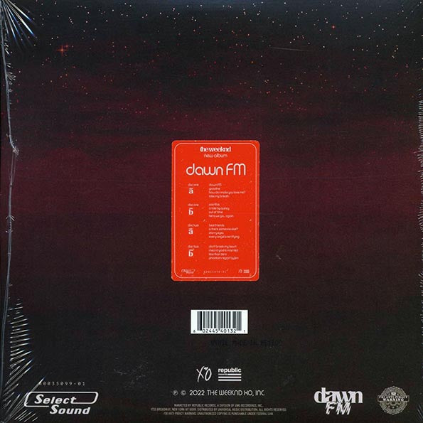The Weeknd - Dawn FM (Weeknd Web Store Exclusive, Collector's Edition 02) (ltd. ed.) (2xLP)
