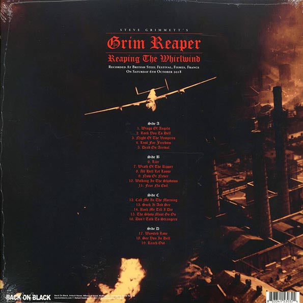 Grim Reaper - Reaping The Whirlwind (ltd. ed.) (2xLP) (white/red splatter vinyl)