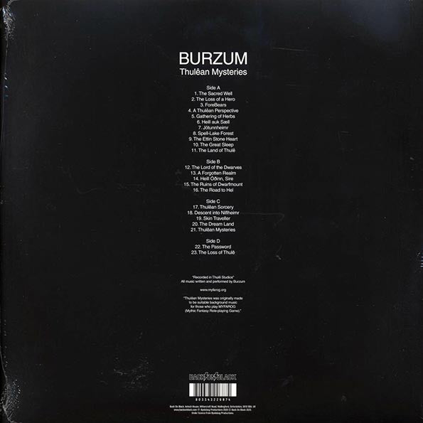 Burzum - Thulean Mysteries (2xLP)