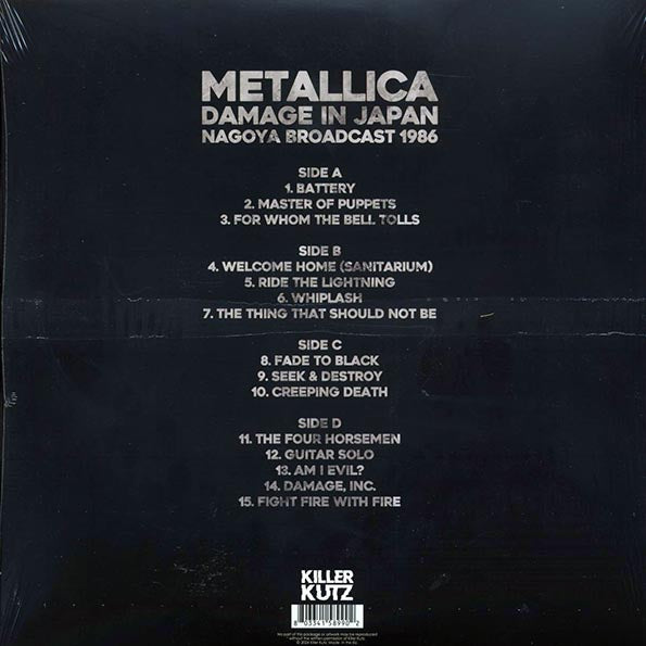 Metallica - Damage In Japan: Nagoya Broadcast 1986 (2xLP)