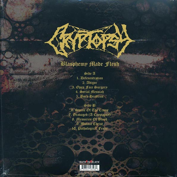 Cryptopsy - Blasphemy Made Flesh (ltd. ed.) (clear vinyl)