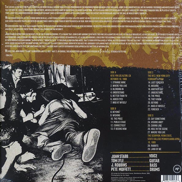 Government Issue - Finale (ltd. ed.) (2xLP) (clear vinyl)