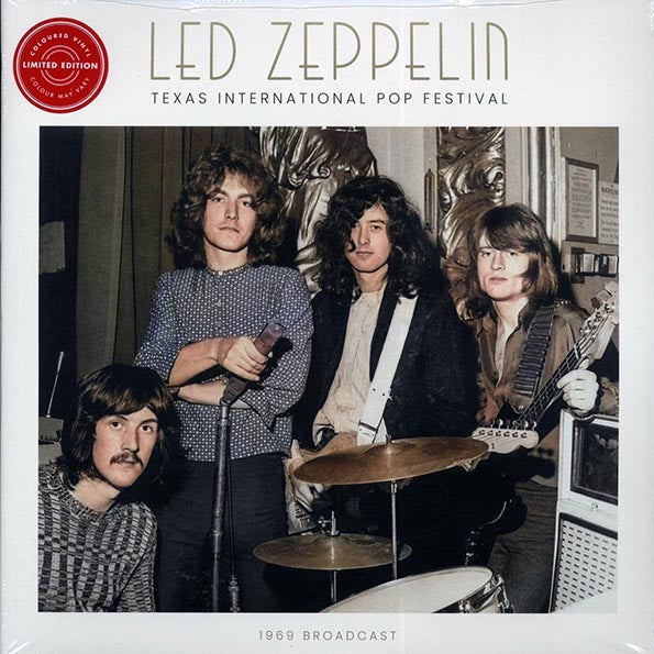 Led Zeppelin - Texas International Pop Festival (ltd. ed.) (2xLP) (grey/black splatter vinyl)