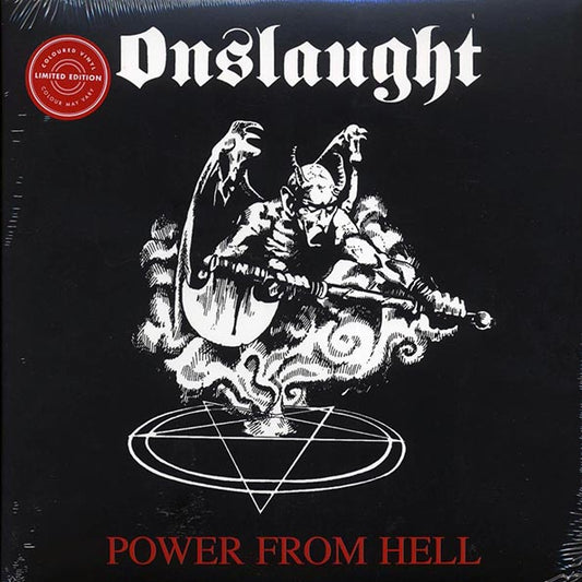 Onslaught - Power From Hell (ltd. ed.) (white/red splatter vinyl)
