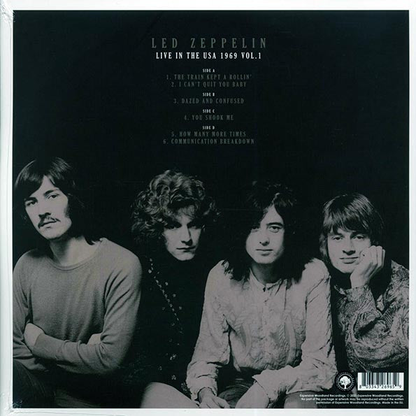 Led Zeppelin - Live In The USA 1969 Volume 1 (2xLP)