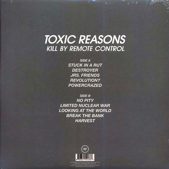 Toxic Reasons - Kill By Remote Control (ltd. ed.) (grey vinyl)