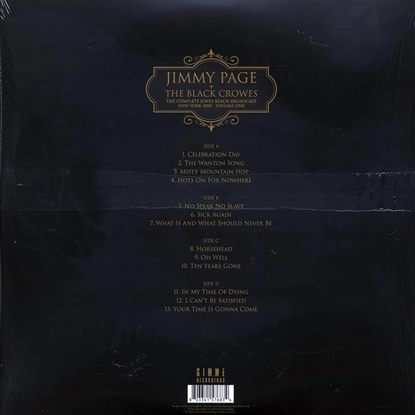 Jimmy Page, The Black Crowes - New York 2000 Volume 1: The Complete Jones Beach Broadcast (2xLP)