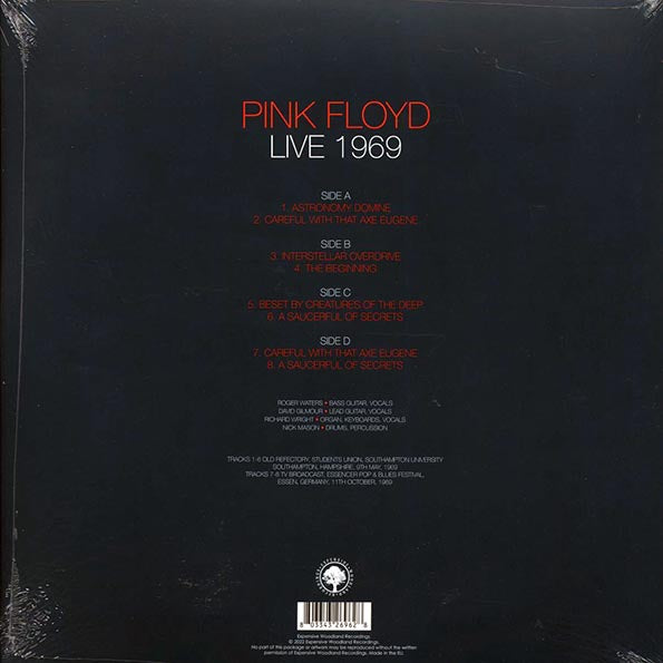 Pink Floyd - Live 1969 (2xLP)