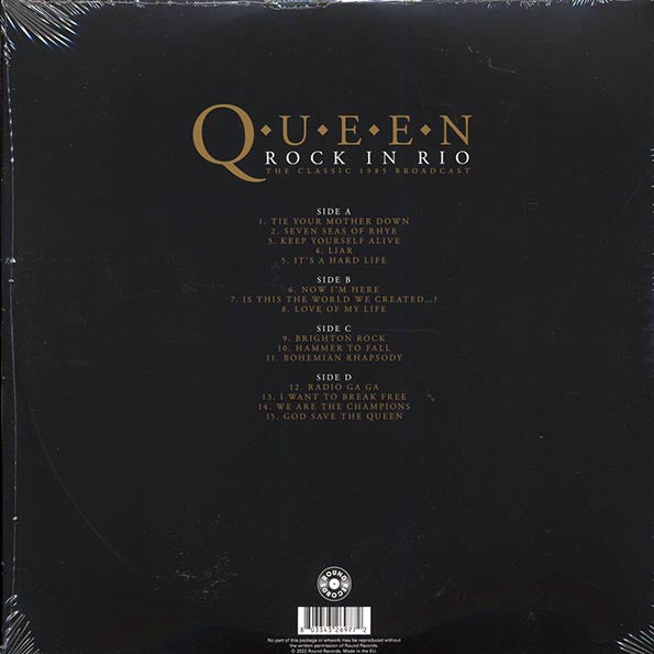 Queen - Rock In Rio: The Classic 1985 Broadcast (ltd. ed.) (2xLP) (clear vinyl)