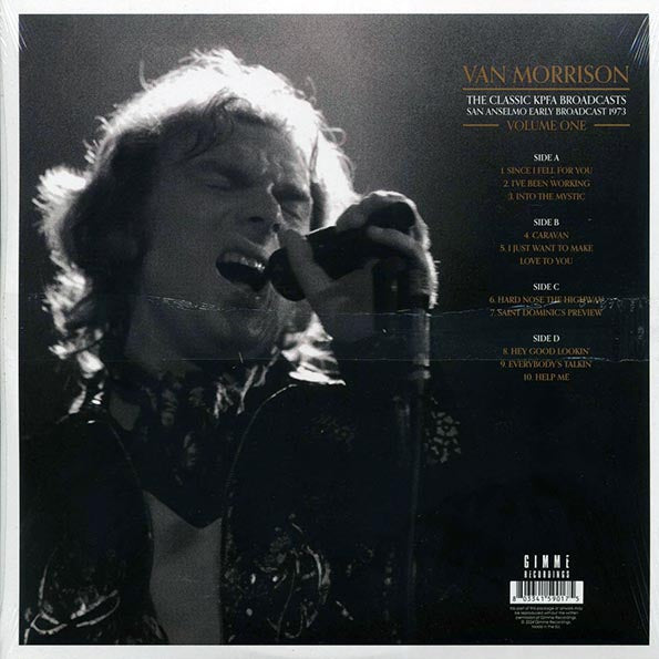 Van Morrison - The Classic KPFA Broadcasts Volume 1: San Anselmo Early Broadcast 1973 (2xLP)