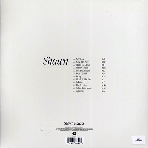 Shawn Mendes - Shawn (2xLP) (colored vinyl)