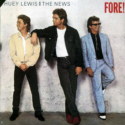 Huey Lewis & The News - Fore! (ORIGINAL 1986 PRESS)