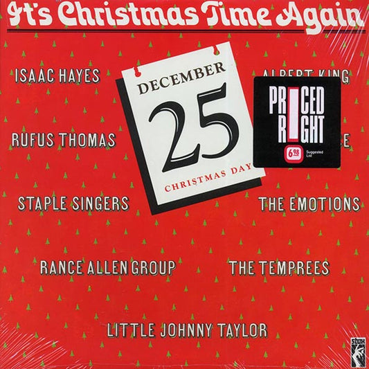 Isaac Hayes, Rufus Thomas, The Staple Singers, Albert King, Etc. - It's Christmas Time Again (1982 PRESS) (orig. press)