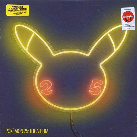 Katy Perry, Post Malone, Mabel, J Balvin, Etc. - Pokeman 25: The Album (ltd. ed.) (red/white vinyl)