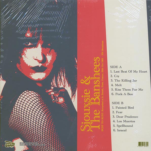Siouxsie & The Banshees - Dust To Rust: Recorded At Le Zentih, Paris, France, 28th October 1991
