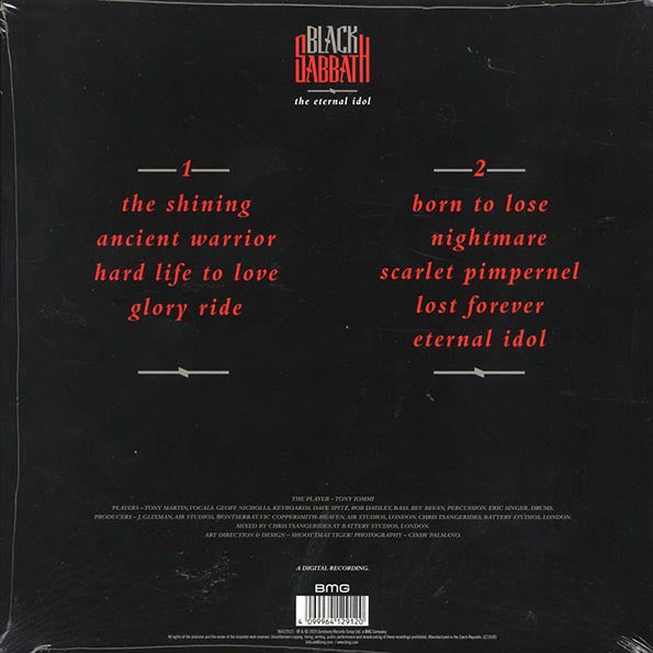 Black Sabbath - The Eternal Idol (RSD 2025) (ltd. ed.) (remastered) (ruby vinyl)