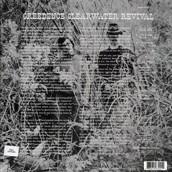 Creedence Clearwater Revival - Creedence Clearwater Revival (blue vinyl)