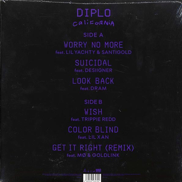 Diplo - California (purple vinyl) (incl. CD)