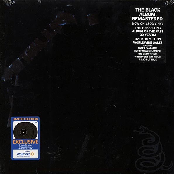 Metallica - Metallica (2xLP) (remastered) (black marble)