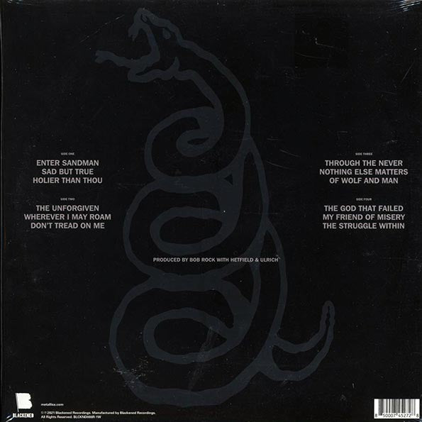 Metallica - Metallica (2xLP) (remastered) (black marble)