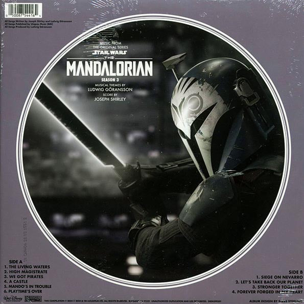 Joseph Shirley, Ludwig Goransson - Star Wars: The Mandalorian Season 3 (ltd. ed.) (picture disc)