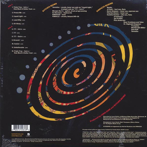Butcher Brown, Tennishu, R4nd4zzo Bigb4nd - Triple Trey (incl. 7")