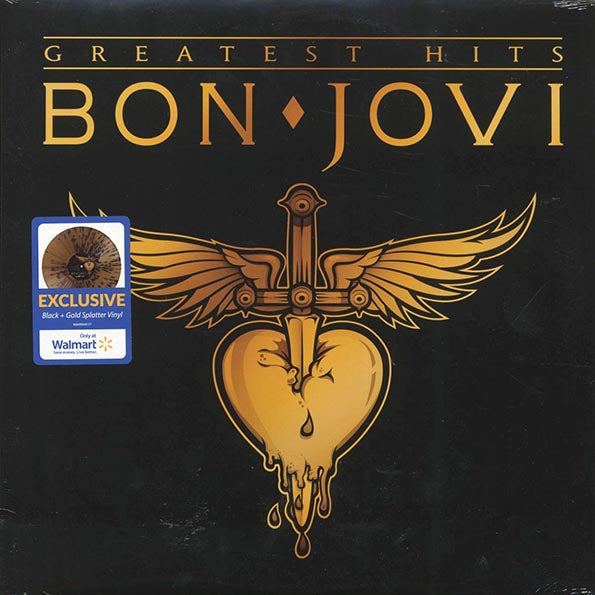 Bon Jovi - Greatest Hits (black/gold splatter vinyl)