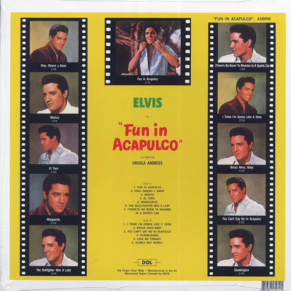 Elvis Presley - Fun In Acapulco (+2 bonus tracks) (colored vinyl)