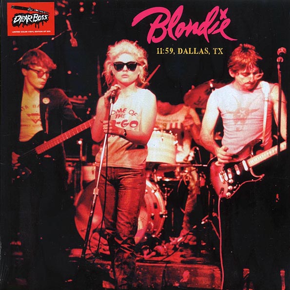 Blondie - 11:59, Dallas Texas (ltd. 300 copies made) (pink vinyl)