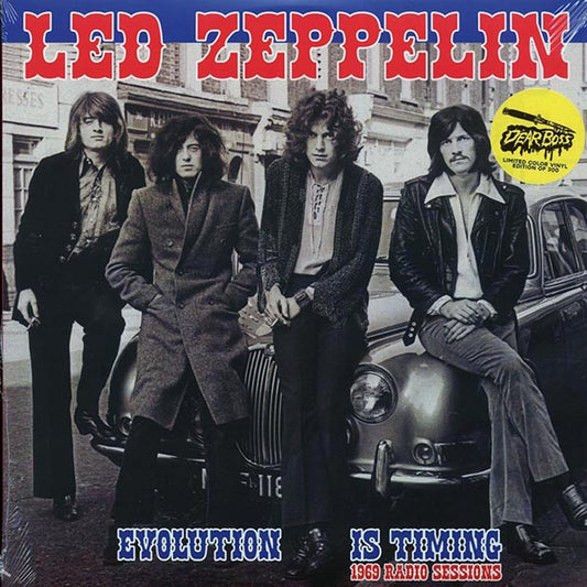 Led Zeppelin - Evolution Is Timing: 1969 Radio Sessions (ltd. 300 copies made) (2xLP) (blue vinyl)