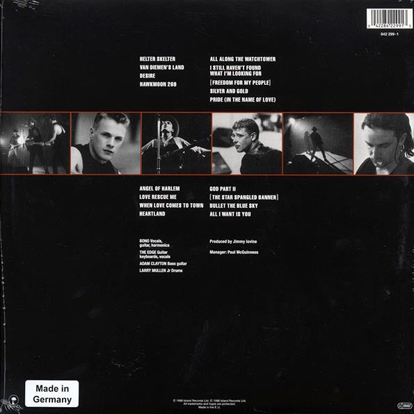 U2 - Rattle And Hum (2xLP) (180g)