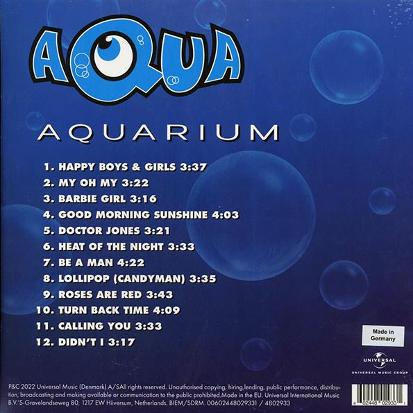 Aqua - Aquarium (25th Anniv. Ed.) (ltd. ed.)
