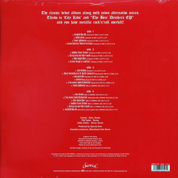 Motorhead - Motorhead (50th Anniv. Ed.) (+12 bonus tracks) (2xLP)