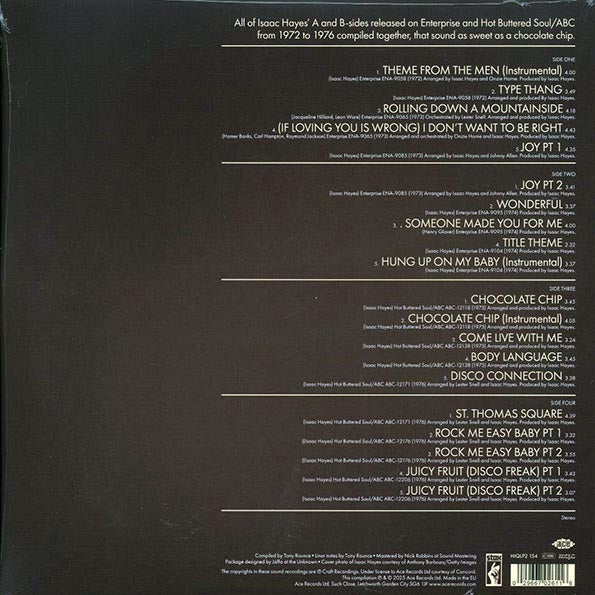 Isaac Hayes - Hot Buttered Singles Volume 2: 1972-1976 (2xLP) (180g)