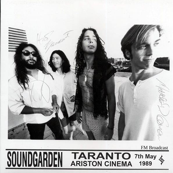 Soundgarden - Taranto Ariston Cinema 7th May 1989