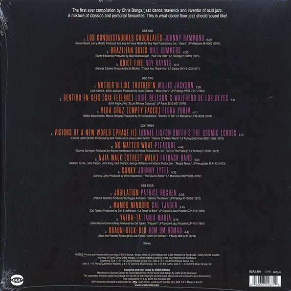 Johnny Hammond, Bill Summers, Lonnie Liston, Cal Tjader, Etc. - Chris Bangs Presents The Playbox (2xLP)