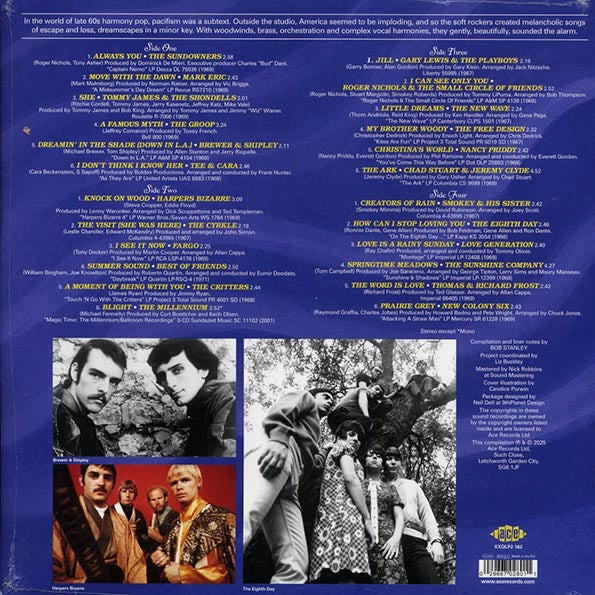 The Sundowners, The Free Design, Gary Lewis & The Playboys, Etc. - Safe In My Garden: American Pop In The Shadows 1967-1972 (2xLP)