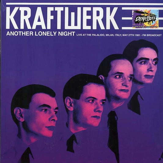 Kraftwerk - Another Lonely Night: Live At The Palalido, Milan, Italy, May 27th 1981 (ltd. 300 copies made) (splatter vinyl)