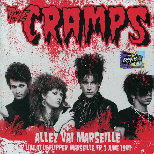 The Cramps - Allez Vai Marseille: Live At Le Flipper, Marseille, FR, 3 June 1981 (ltd. 300 copies made) (splatter vinyl)