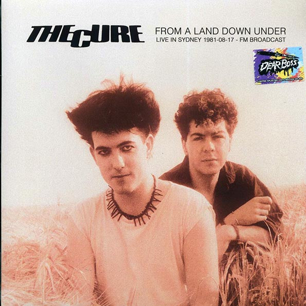 The Cure - From A Land Down Under: Live In Sydney 1981-08-17 FM Broadcast (ltd. 300 copies made) (splatter vinyl)