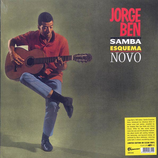 Jorge Ben - Samba Esquema Novo (ltd. 500 copies made) (clear vinyl)