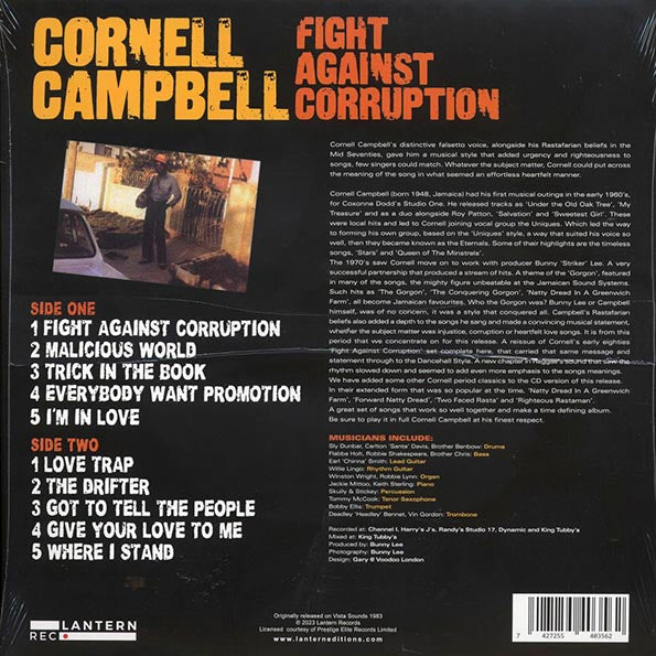 Cornell Campbell - Fight Against Corruption
