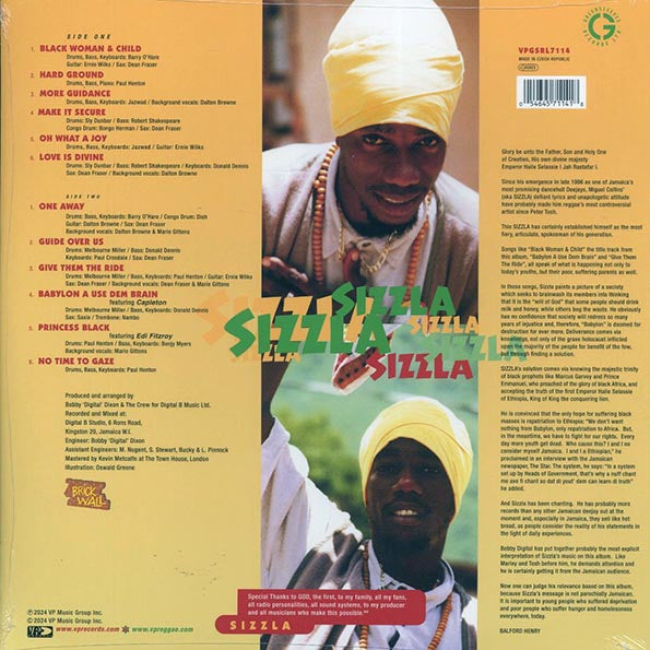 Sizzla - Black Woman And Child (ltd. ed.) (green vinyl)