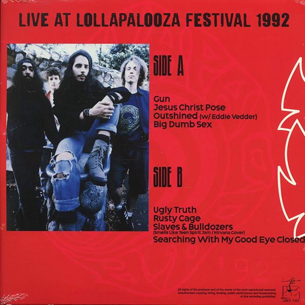 Soundgarden - Live At Lollapalooza Festival 1992
