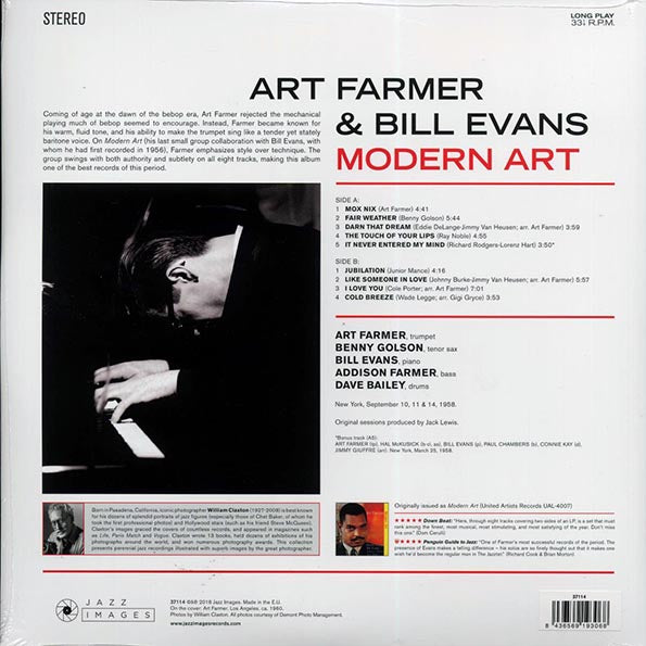 Art Farmer, Bill Evans - Modern Art (ltd. ed.) (180g)
