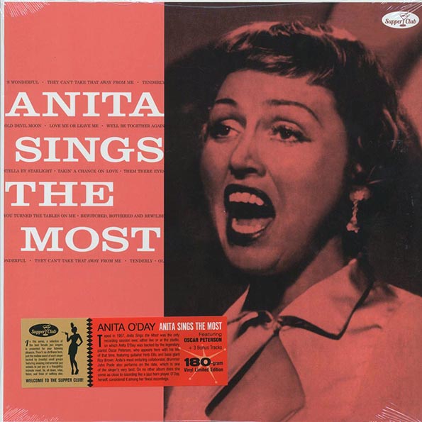Anita O'Day - Anita Sings The Most (+3 bonus tracks) (ltd. ed.) (180g)