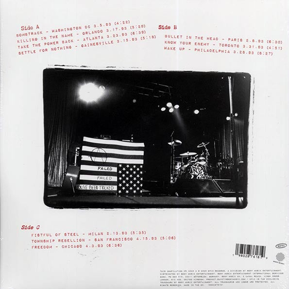 Rage Against The Machine - Live On Tour 1993 (RSD 2025) (ltd. ed.) (2xLP)