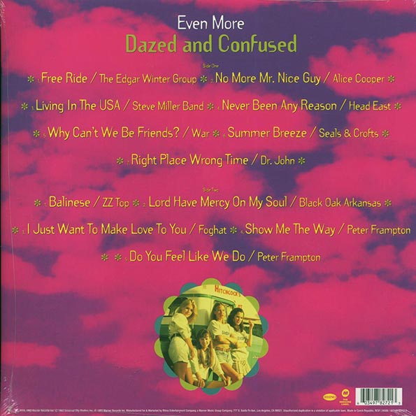 Alice Cooper, ZZ Top, Peter Frampton, War, Black Oak Arkansas, Foghat, Etc. - Even More Dazed And Confused: Music From The Motion Picture (RSD 2024) (purple vinyl)